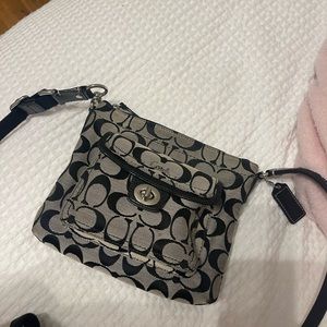 Coach cross body bag